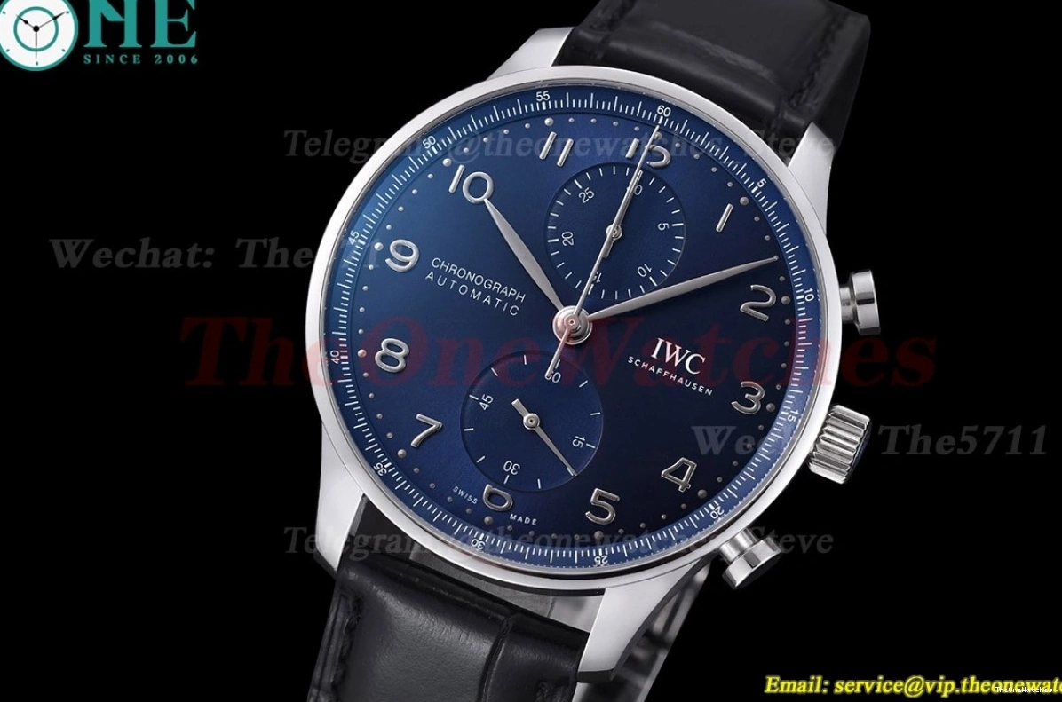 ZF SS A69355 LE Chrono Portugieser 41mm IW371606 Num Blue 0202